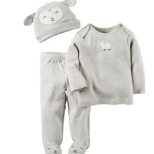 Load image into Gallery viewer, Baby Carter's Sheep Tee & Pants Set, Infant Boy's, Size: 6 Months, Light Grey