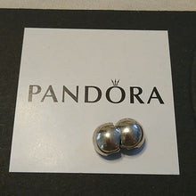 Load image into Gallery viewer, Pandora Sphere Clip 791000 Sterling Silver ALE 925
