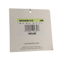 Load image into Gallery viewer, Calvin Klein Lightly Lined Demi Bra, Navy, 38B