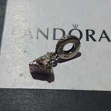 Load image into Gallery viewer, Pandora Retired Sterling Silver Celebration Cake Dangle Charm 797258enmx