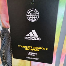 Load image into Gallery viewer, Adidas Creator 2 Backpack + EXCEL 2 Lunch Bag Set, Stonewash Rainbow