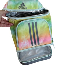 Load image into Gallery viewer, Adidas Creator 2 Backpack + EXCEL 2 Lunch Bag Set, Stonewash Rainbow