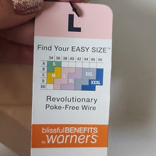 Load image into Gallery viewer, Warner's Women's Blissful Benefits Poke Free Contour Bra, Toasted Almond, Large