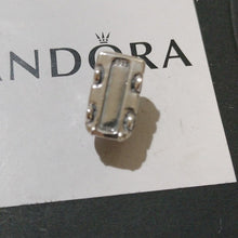 Load image into Gallery viewer, Pandora Retired Sterling Silver Taxi Travel Bead with Yellow Enamel - 791221EN20
