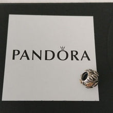 Load image into Gallery viewer, Pandora Retired Sterling Silver Tree of Life Bead with 14K Gold Leaves - 790429