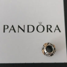 Load image into Gallery viewer, Pandora Retired Sterling Silver Tree of Life Bead with 14K Gold Leaves - 790429