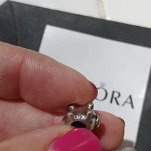 Load image into Gallery viewer, Pandora Spot the Target Dog Charm 925 ALE Sterling Silver 790258