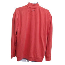 Load image into Gallery viewer, Greg Norman 1/4 Zip Long Sleeve Cotton Jacket, Rust, Size XL