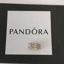 Load image into Gallery viewer, Pandora Sterling Silver Starburst Clip Charm 790210