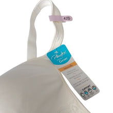 Load image into Gallery viewer, Playtex Love My Curves Side Smoothing Wirefree Bra. Ivory Pearl, 42D