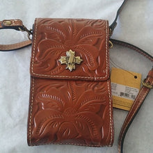 Load image into Gallery viewer, Patricia Nash P81507 Tooled Leather Florence Canicella Crossbody Purse…