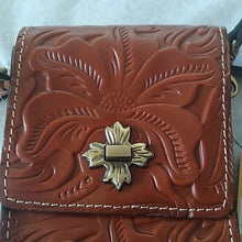 Load image into Gallery viewer, Patricia Nash P81507 Tooled Leather Florence Canicella Crossbody Purse…