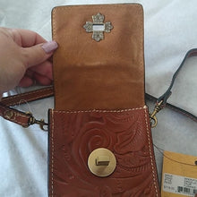 Load image into Gallery viewer, Patricia Nash P81507 Tooled Leather Florence Canicella Crossbody Purse…