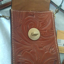 Load image into Gallery viewer, Patricia Nash P81507 Tooled Leather Florence Canicella Crossbody Purse…