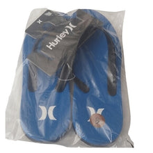 Load image into Gallery viewer, Hurley Blue on Black Essential Flip-flop Sandal, size 8