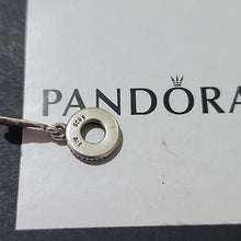 Load image into Gallery viewer, Pandora Retired Sterling Silver Best Friends Forever Dangle Charm 791949cz