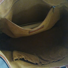Load image into Gallery viewer, Patricia Nash P29701 Benvenuto Leather Tote Bag Purse, Tan