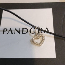 Load image into Gallery viewer, Pandora Sterling Silver Be My Valentine Pendant Heart - 390325cz