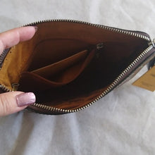 Load image into Gallery viewer, Patricia Nash P349133 Cassini Leather Tooled Turquoise Clutch Wristle…