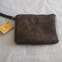 Load image into Gallery viewer, Patricia Nash P349133 Cassini Leather Tooled Turquoise Clutch Wristle…