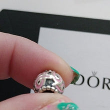 Load image into Gallery viewer, Pandora Sterling Silver Limited Ed. Breast Cancer Awareness Charm -790755en24