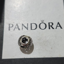 Load image into Gallery viewer, Pandora Sterling Silver Vintage Letter B Charm with Clear Zirconia - 791846CZ