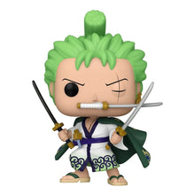 Load image into Gallery viewer, Funko Pop! Vinyl: One Piece - Roronoa Zoro #923 In Pop Protector