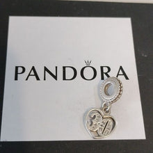 Load image into Gallery viewer, Pandora Sterling Silver 30 Years of Love Dangle Charm w/ Zirconia - 791287cz