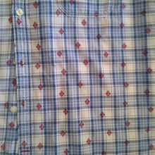 Load image into Gallery viewer, Daniel Cremieux Plaid Short Sleeve Shirt, size XL