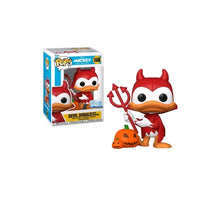 Load image into Gallery viewer, Funko Pop! Disney Mickey & Friends Devil Donald + Pumpkin #1446 w/ Protector