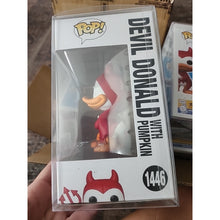 Load image into Gallery viewer, Funko Pop! Disney Mickey & Friends Devil Donald + Pumpkin #1446 w/ Protector