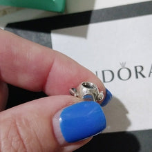 Load image into Gallery viewer, Pandora Teapot Charm Sterling Silver w/14k gold accent 790250