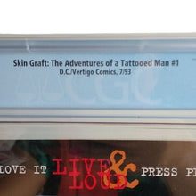 Load image into Gallery viewer, DC Vertigo Comics Skin Graft: Adventures of a Tattooed Man #1 CGC graded 9.6 WP