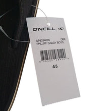 Load image into Gallery viewer, O'Neill Phluff Daddy Dark Brown Flip Flop, Size 4/5 Sandals BIG Boys sizing