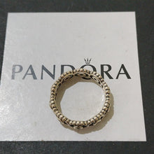 Load image into Gallery viewer, Pandora Sterling Silver Her Majesty Ring w/ Clear Zirconia - 190881Cz Size 54