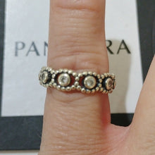 Load image into Gallery viewer, Pandora Sterling Silver Her Majesty Ring w/ Clear Zirconia - 190881Cz Size 54