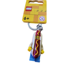 Load image into Gallery viewer, LEGO Hot Dog Guy Keyring - 853571