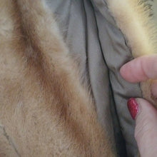 Load image into Gallery viewer, Vintage 3/4 Natural Fur Stole by Younger's Louisville, Blonde