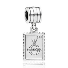 Load image into Gallery viewer, Pandora Retired Sterling Silver Greetings from London Dangle Bead - 791273