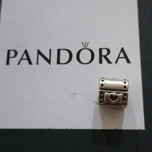 Load image into Gallery viewer, Pandora Retired Sterling Silver Treasure Chest Bead - 790425