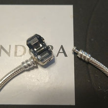 Load image into Gallery viewer, Pandora Snake Chain Bracelet with Barrel Clasp 925 ALE, 7.5"