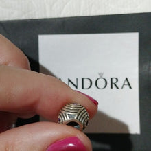 Load image into Gallery viewer, Pandora Retired Sterling Silver Hypnotic Bead with Amethyst Zirconia - 790432ACZ