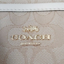 Load image into Gallery viewer, Coach F29960 Signature Jacquard File Crossbody Bag, Purse, Chalk