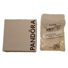 Load image into Gallery viewer, Pandora Sterling Silver Infinity Stud Earrings NIB
