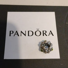 Load image into Gallery viewer, Pandora Sterling Silver August Birthday Blooms Bead with Peridot - 790580PE