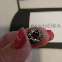 Load image into Gallery viewer, Pandora Sterling Silver August Birthday Blooms Bead with Peridot - 790580PE