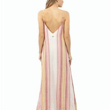 Load image into Gallery viewer, Rip Curl Junior's Golden Days Maxi Dress, Bone/Pinks, Size Medium