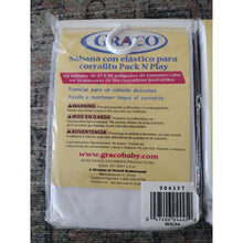 Load image into Gallery viewer, Graco Pack N Play Playard 27" x 39" fitted sheets Set Of 3, White