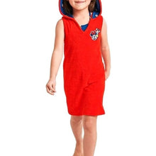 Load image into Gallery viewer, Disney Store Minnie Mouse Red Terry Swim Cover Up, Size 2