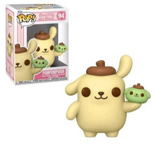 Load image into Gallery viewer, Funko Pop! Hello Kitty + Friends - Pompompurin with Dessert #94 In Pop Protector